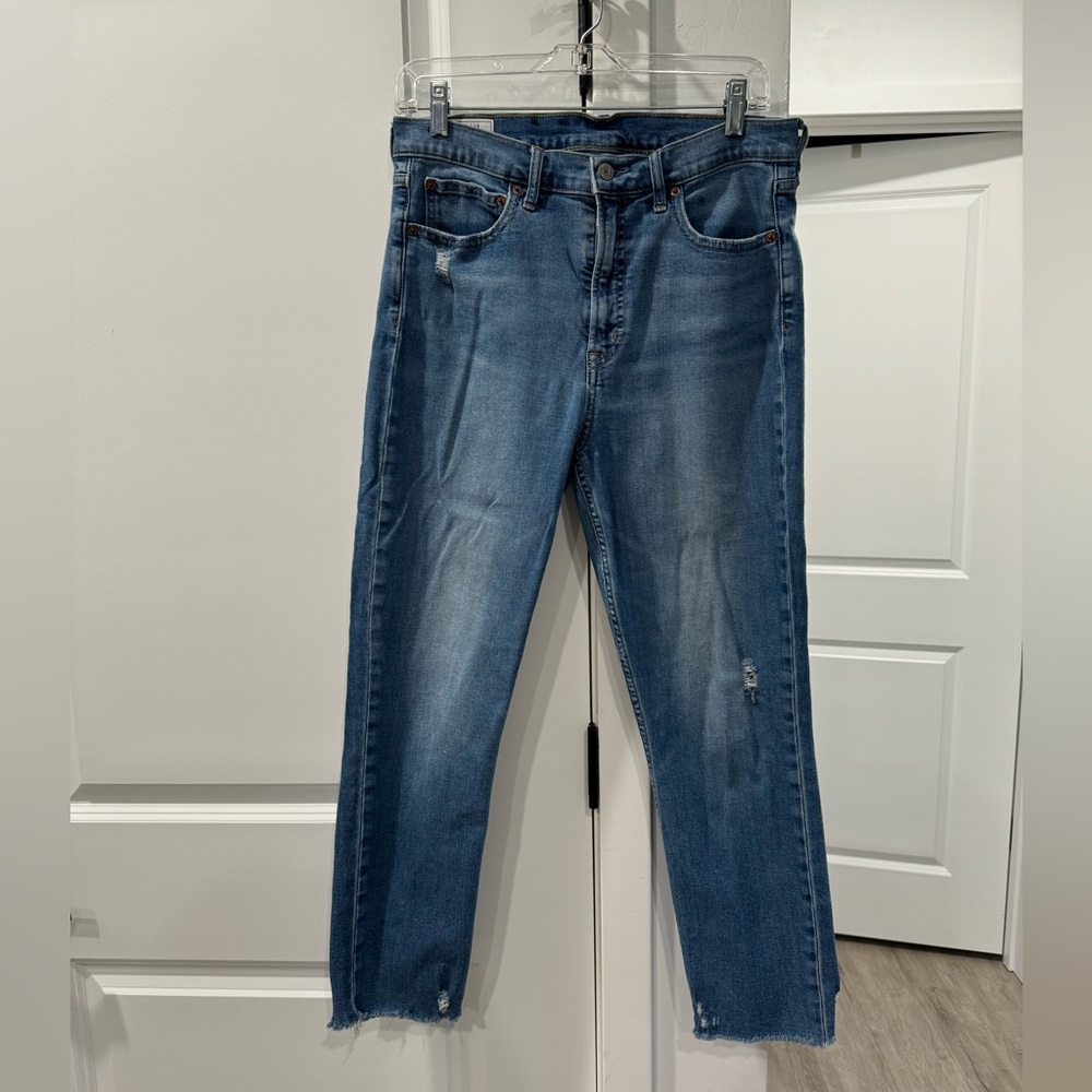 Gap Cigarette High Rise Jeans